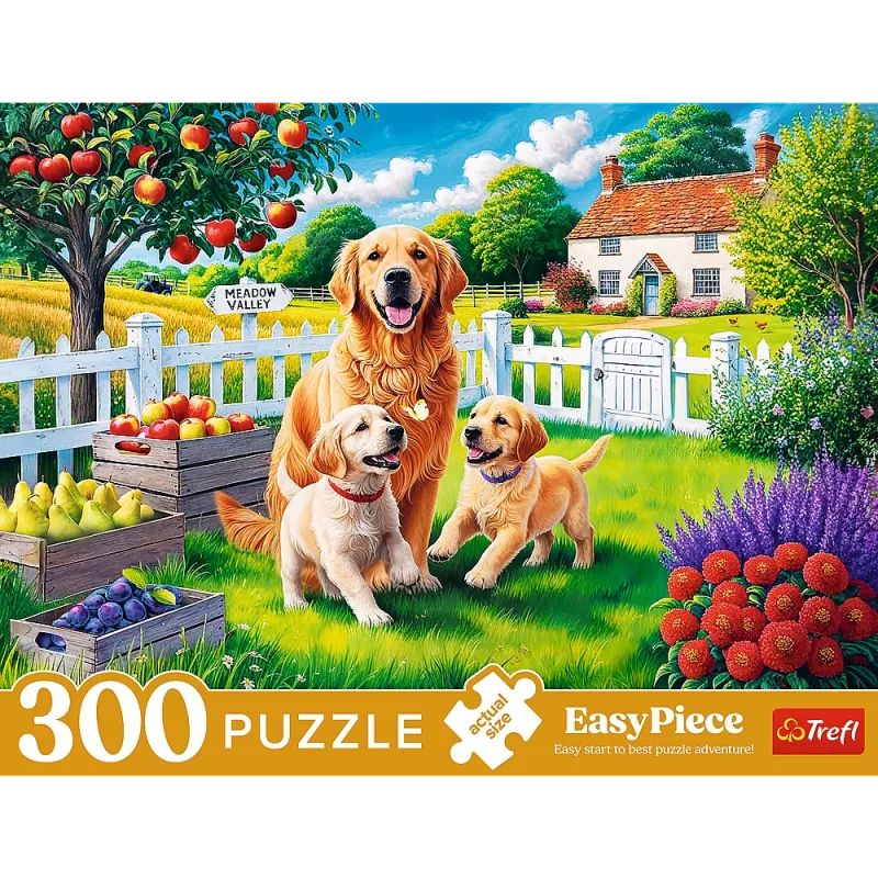 TREFL PUZZLE Puzzle - 300 EasyPiece - Cães no campo Trefl 23101