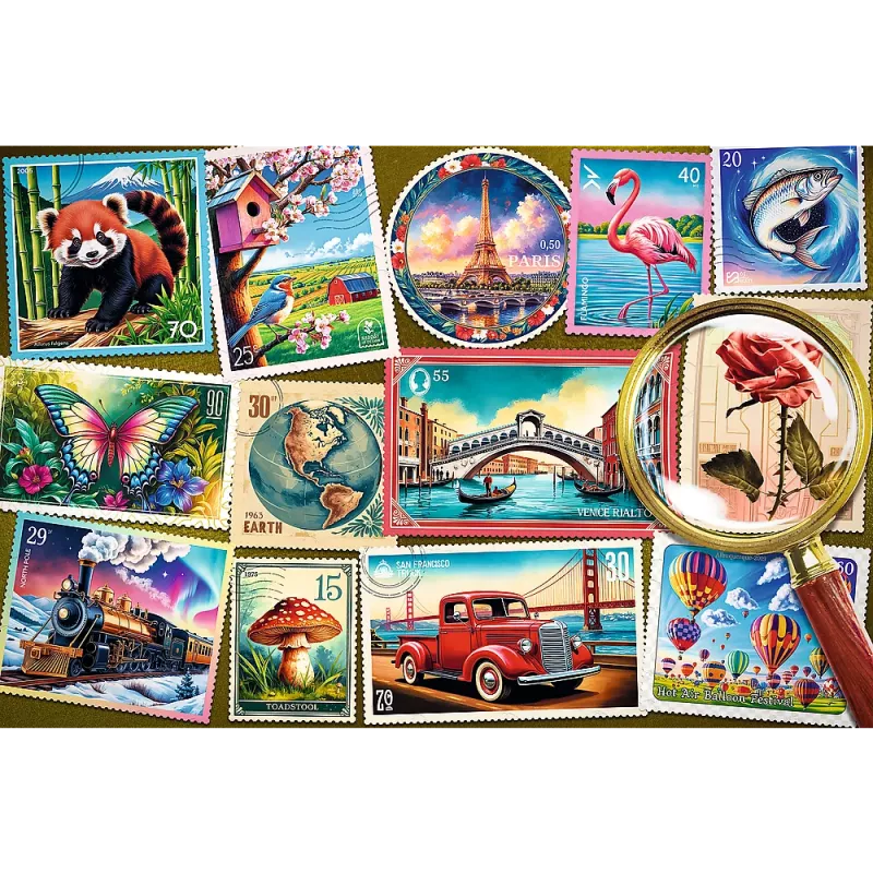 Puzzle - 300 EasyPiece - Trefl Postage Stamps 23100