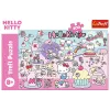 TREFL PUZZLE Puzzle – 300 peças – Descobre o mundo da Hello Kitty – Hello Kitty Trefl 23031