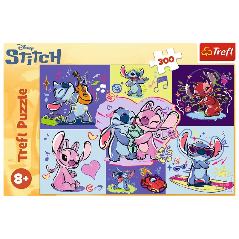 Puzzle – 300 peças – Spirited Stitch – Disney Lilo and Stitch Trefl 23033