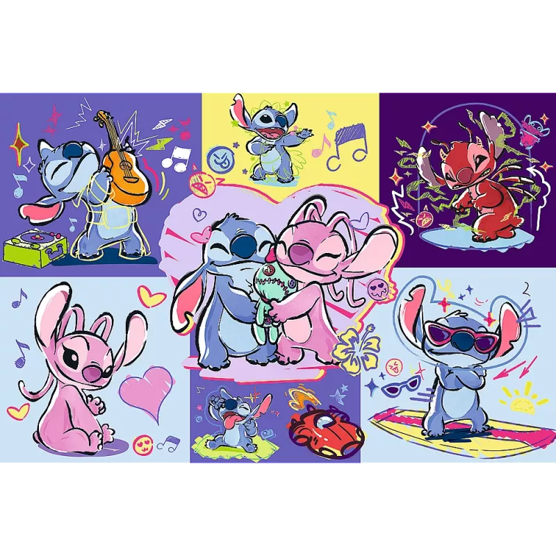 Puzzle – 300 peças – Spirited Stitch – Disney Lilo and Stitch Trefl 23033