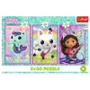 Puzzle 3x50 - Meet Gabby and the Gabbys Dollhouse Trefl 34876