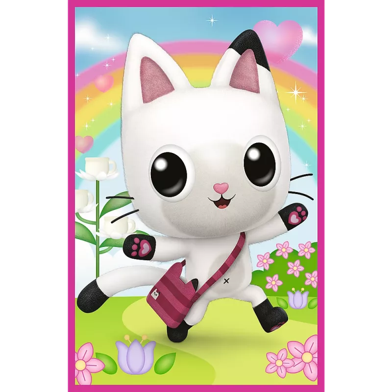 Puzzle 3x50 - Meet Gabby and the Gabbys Dollhouse Trefl 34876