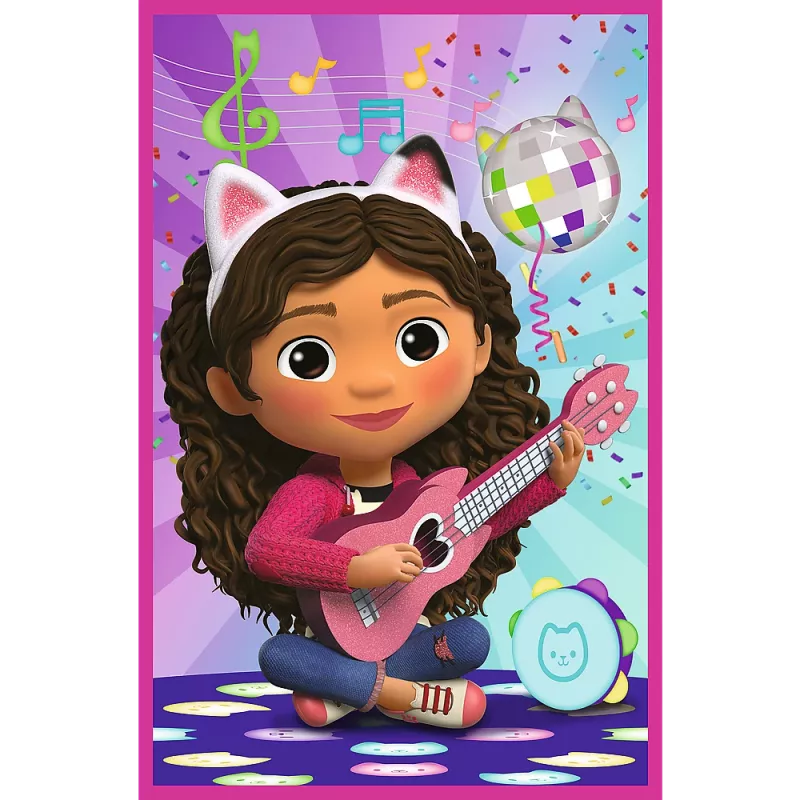 Puzzle 3x50 - Meet Gabby and the Gabbys Dollhouse Trefl 34876