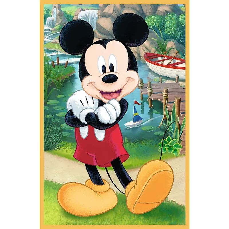 Puzzle TREFL - 3x50 - Ratos de férias Disney Trefl 34881