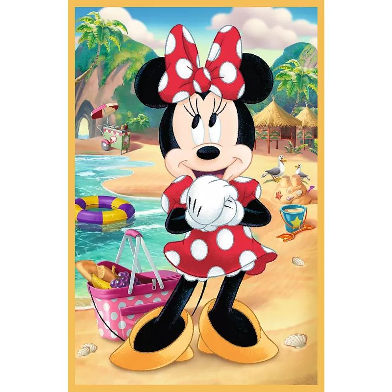 Puzzle TREFL - 3x50 - Ratos de férias Disney Trefl 34881