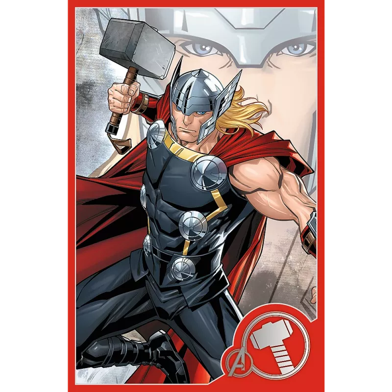 Puzzle TREFL - 3x50 - O teu herói / Disney Marvel The Avengers Trefl 34891