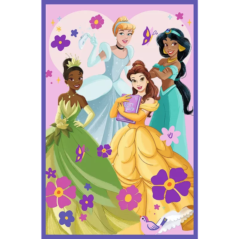 Puzzle TREFL - 3x80 - Amigas princesas - Disney Princess Trefl 34884