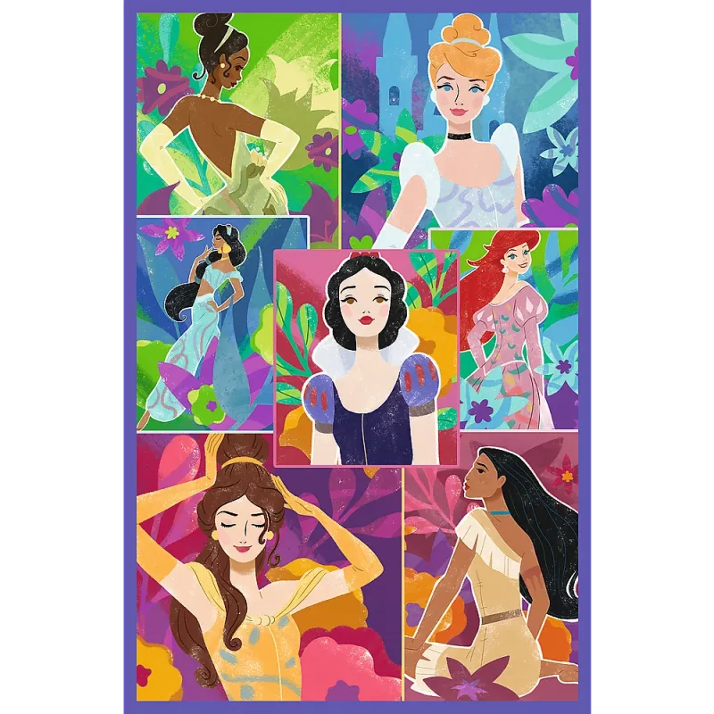 Puzzle TREFL - 3x80 - Amigas princesas - Disney Princess Trefl 34884