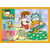 TREFL PUZZLE Puzzle 4 em 1 – O Garfield adora lasanha – Trefl 34673