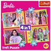 TREFL PUZZLE Puzzle - 4 em 1 - Happy World of Barbie Trefl 34626