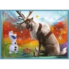 TREFL PUZZLE Puzzle - 4em1 (12, 15, 20, 24) - The Amazing World of Frozen - Trefl 34381