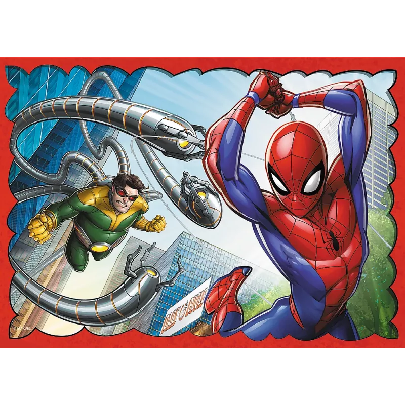 TREFL PUZZLE Puzzle - 4em1 - Heroic Spider-Man Trefl 34384