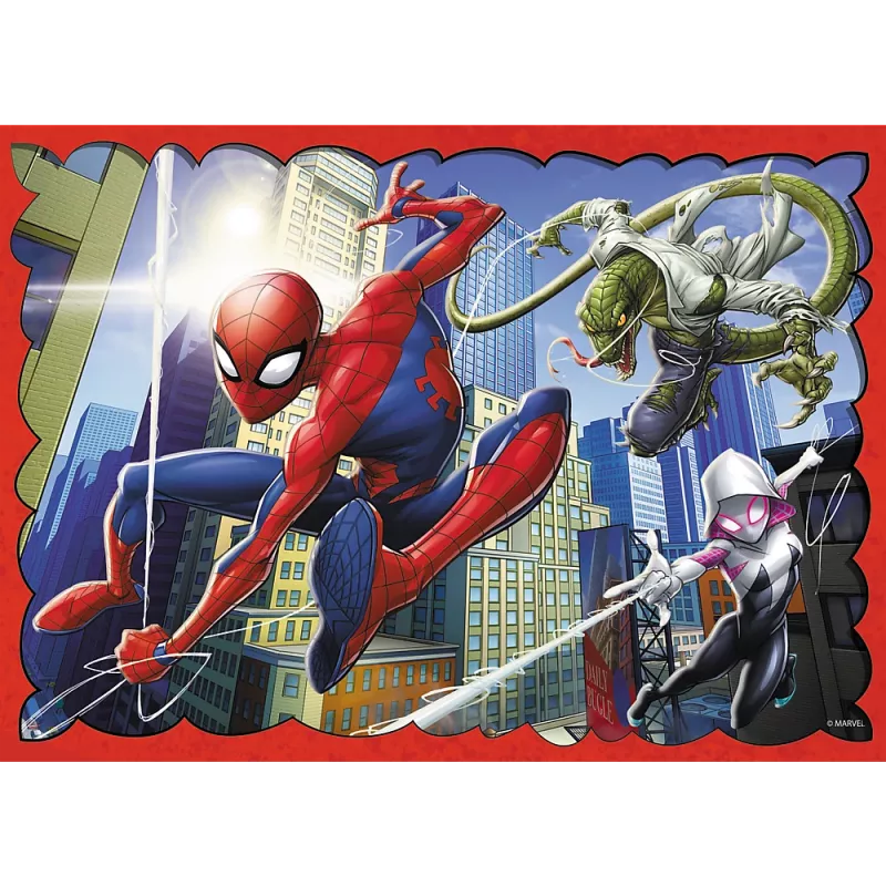 TREFL PUZZLE Puzzle - 4em1 - Heroic Spider-Man Trefl 34384