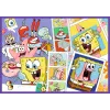TREFL PUZZLE Puzzle - 4x250 - O mundo louco do SpongeBob Trefl 13342