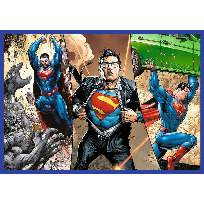 Puzzle TREFL - 4x250 - Supermans Mut - Warner Superman Trefl 13340