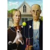 Puzzle TREFL - 500 - American Gothic: Dog Edition Trefl 37526