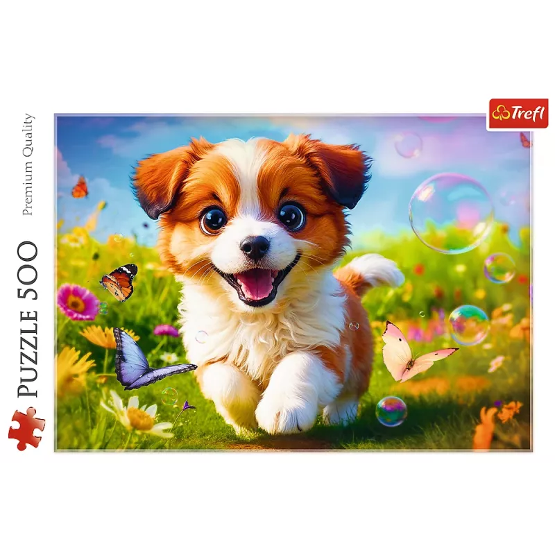 Puzzle TREFL - 500 - Cão feliz Trefl 37524