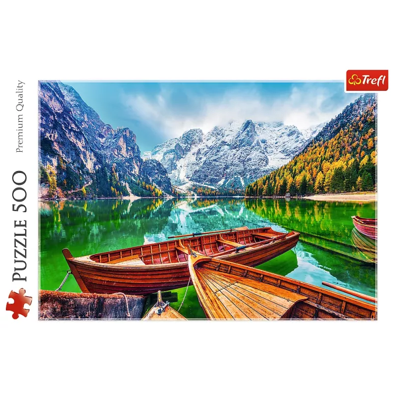 TREFL PUZZLE Puzzle – 500 – Lago de Braies, Itália Trefl 37486
