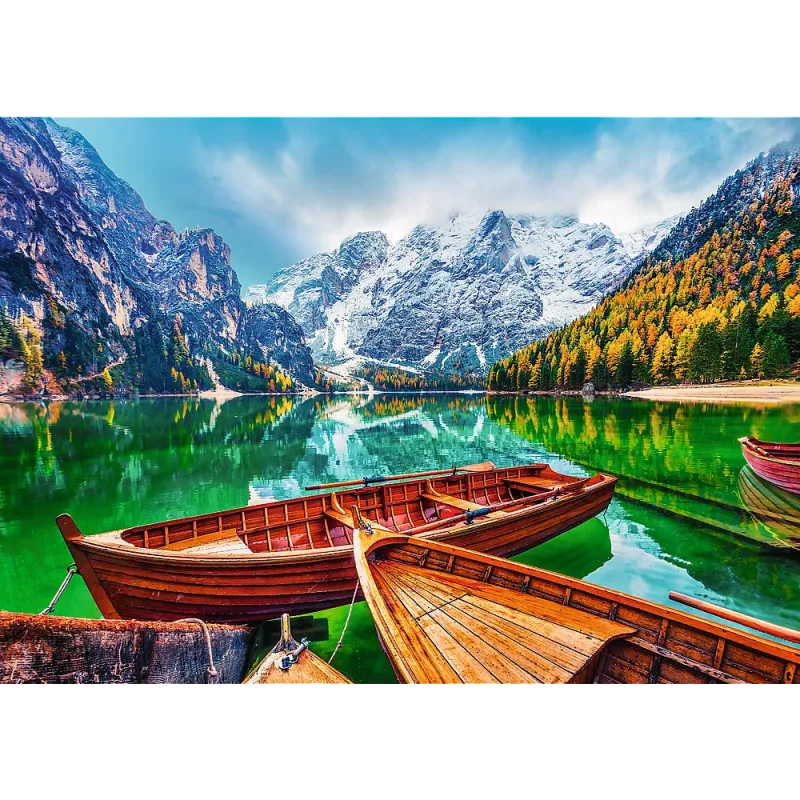 TREFL PUZZLE Puzzle – 500 – Lago de Braies, Itália Trefl 37486