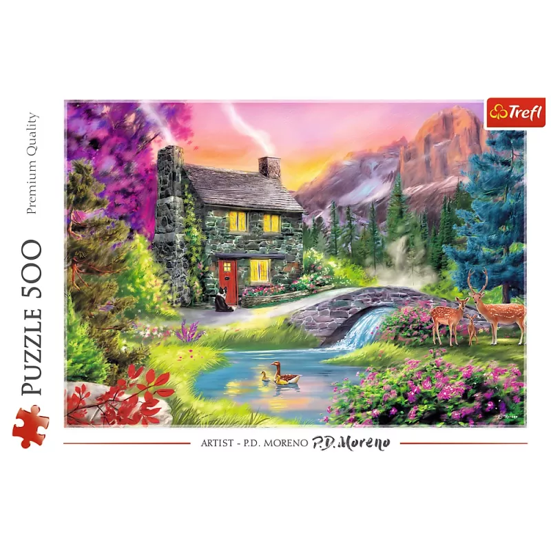TREFL PUZZLE Puzzle – 500 peças – Bergidylle Trefl 37325