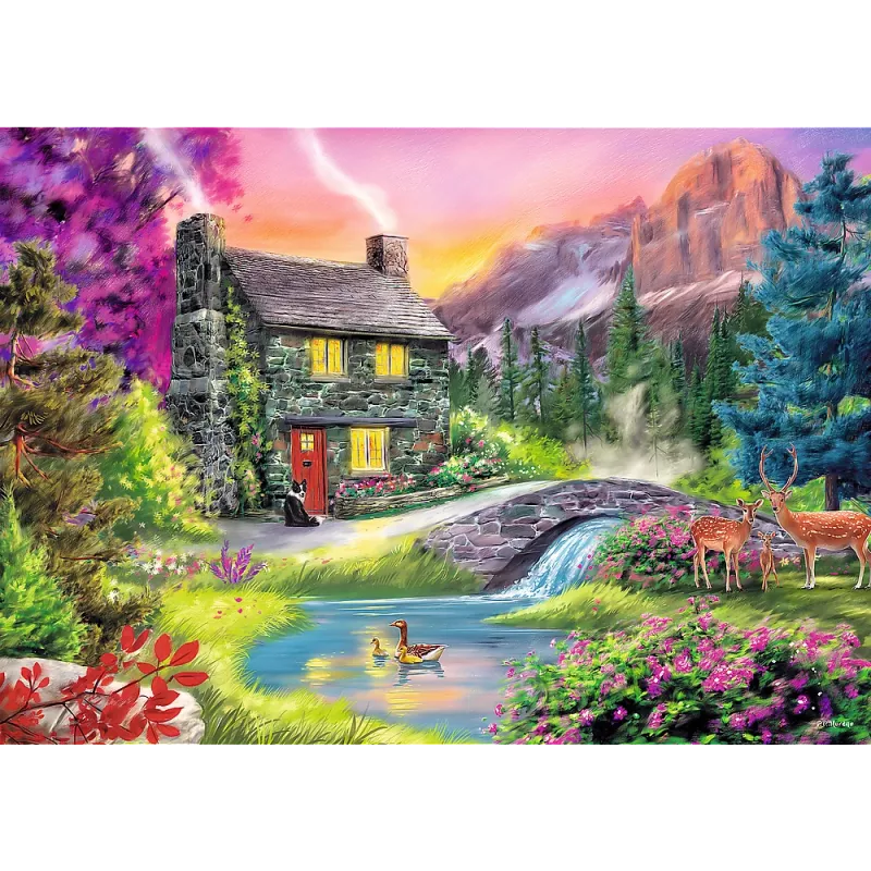 TREFL PUZZLE Puzzle – 500 peças – Bergidylle Trefl 37325