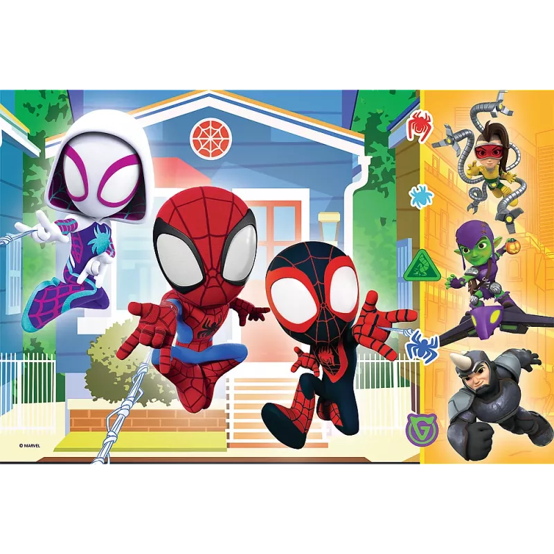TREFL PUZZLE Puzzle - 60 - No mundo do Spidey Trefl 17371