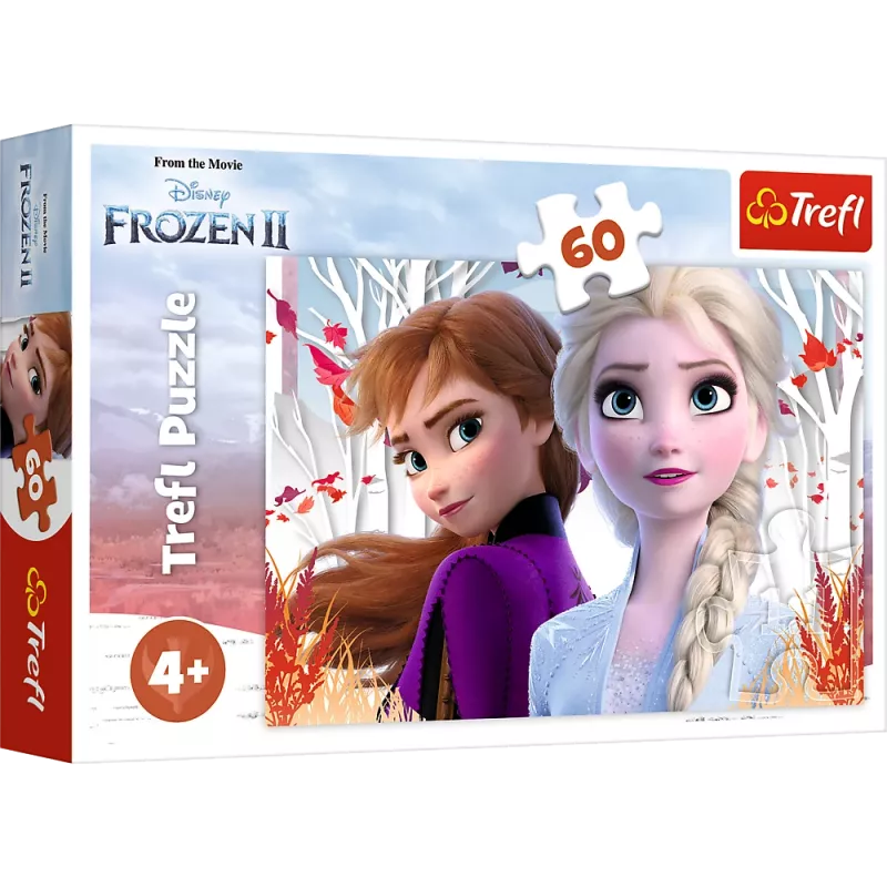 TREFL PUZZLE Puzzle 60 O mundo mágico de Anna e Elsa