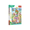 TREFL PUZZLE Puzzle com brilho Treflik Family 100 unid. Glitter Trefliki Trefl 14833
