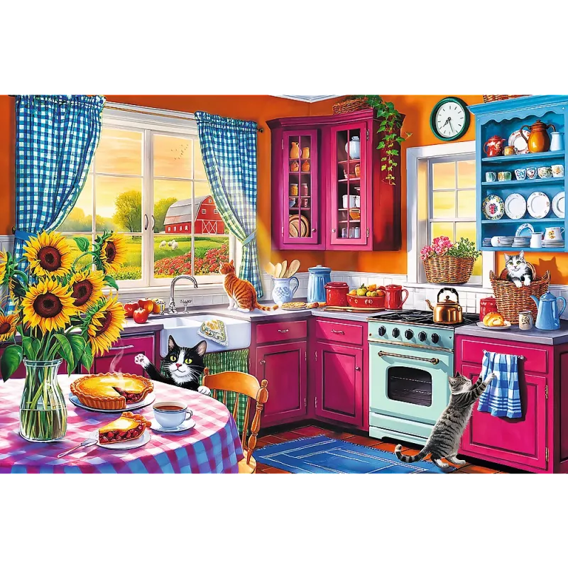 TREFL PUZZLE Puzzles - 300 Easy Piece - Manhã na cozinha FSC Mix 70% 23102