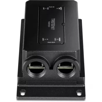 TRENDnet Extensor PoE+ Industrial Ativo/Passivo Gigabit de 2 portas