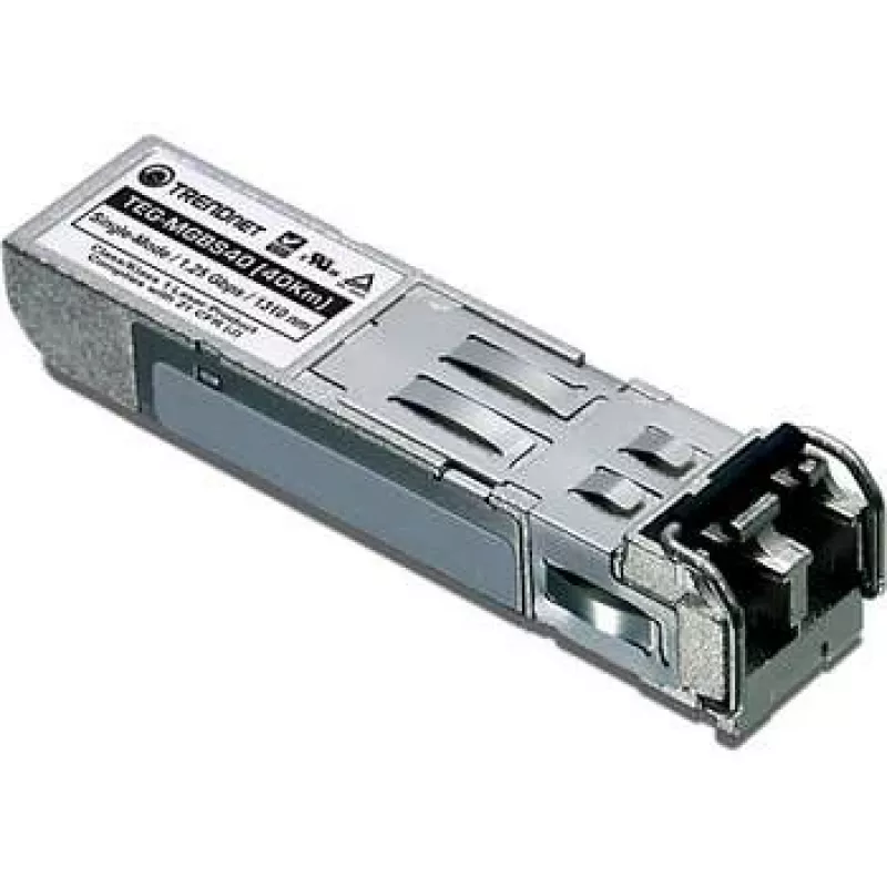 TRENDnet TEG-MGBS40 módulo transceptor SFP 1000Base-LX, LC duplex, 40km, 1310nm, single-mode