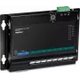 TRENDnet TI-PG102F Switch industrial Gigabit PoE+ de 8 portas (240W, calha DIN, IP30, sem ventoinha)