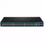 TRENDnet TPE-5240WS switch Gigabit PoE+ Smart Managed 48 portas com 4 uplinks SFP, orçamento PoE 740W, capacidade 104Gbps, montagem em rack 1U