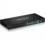 TRENDnet TPE-TG182F switch Gigabit High Power PoE+ 18 portas, 16 portas PoE+, orçamento 240W, 2 uplinks, montagem em rack