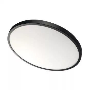 Plafonier LED Trent 48W, 4320lm, 4000K branco frio, preto