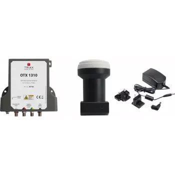 TRIAX OTX1310KIT Transmissor ótico OTX 1310 com LNB de banda larga TWB 40 307785