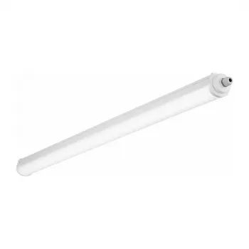 Luminária de teto LED Trilux 2315 G4 1500 55/38/ML-8MC ET PC +LV para zonas húmidas e áreas cobertas