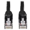 Tripp Lite N261-025-BK Cabo Ethernet Cat6a 10G Snagless UTP (RJ45 M/M) - preto 25 ft