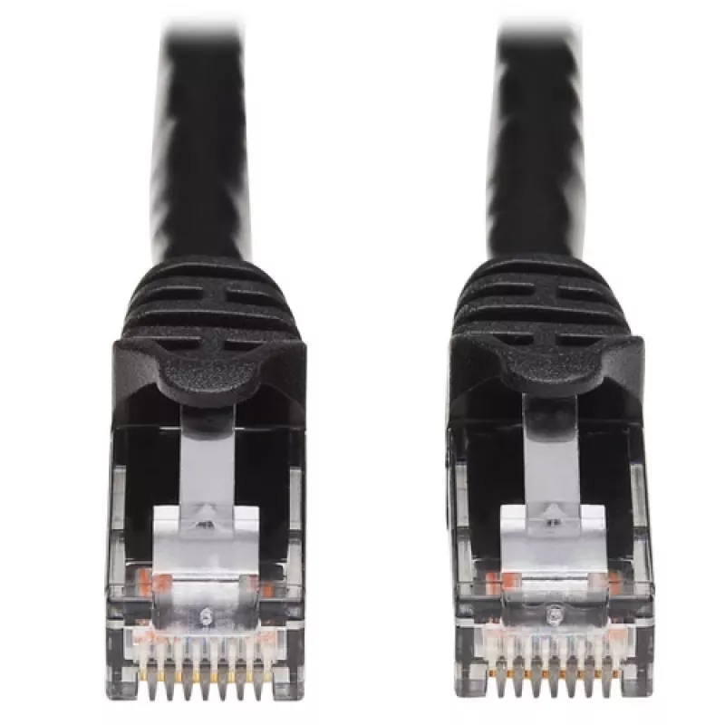 Tripp Lite N261-025-BK Cabo Ethernet Cat6a 10G Snagless UTP (RJ45 M/M) - preto 25 ft