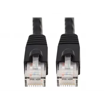 Tripp Lite N261-025-BK Cabo Ethernet Cat6a 10G Snagless UTP (RJ45 M/M) - preto 25 ft