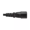 Cabo de alimentação Tripp PDU C13 para C14 10A 250V H05VV-F 2m (6.6ft) preto