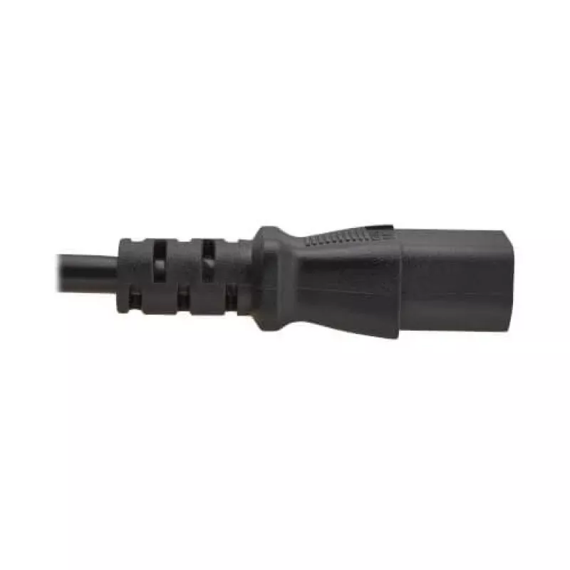Cabo de alimentação Tripp PDU C13 para C14 10A 250V H05VV-F 2m (6.6ft) preto