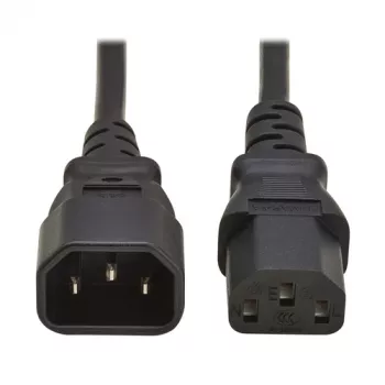 Cabo de alimentação Tripp PDU C13 para C14 10A 250V H05VV-F 2m (6.6ft) preto