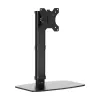 Suporte de monitor Tripp para um ecrã - altura ajustável, monitores de 17 a 27 polegadas - conjunto de montagem - para monitor - aço - preto - tamanho do ecrã: 43,2-68,6 cm (17-27)