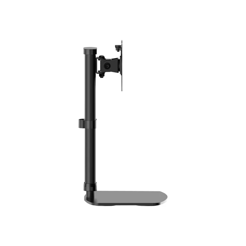 Suporte de monitor Tripp para um ecrã - altura ajustável, monitores de 17 a 27 polegadas - conjunto de montagem - para monitor - aço - preto - tamanho do ecrã: 43,2-68,6 cm (17-27)