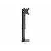 Suporte de monitor Tripp para um ecrã - altura ajustável, monitores de 17 a 27 polegadas - conjunto de montagem - para monitor - aço - preto - tamanho do ecrã: 43,2-68,6 cm (17-27)