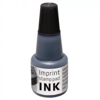 Trodat carimbo tinta de carimbo à base de água preto 24 ml 7711