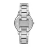 Relógio de quartzo Trussardi T-Logo para homem R2453141009 43 mm mostrador azul aço inoxidável prateado