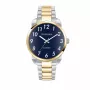Relógio para homem Trussardi R2423154001 40mm aço inoxidável mostrador azul quartzo
